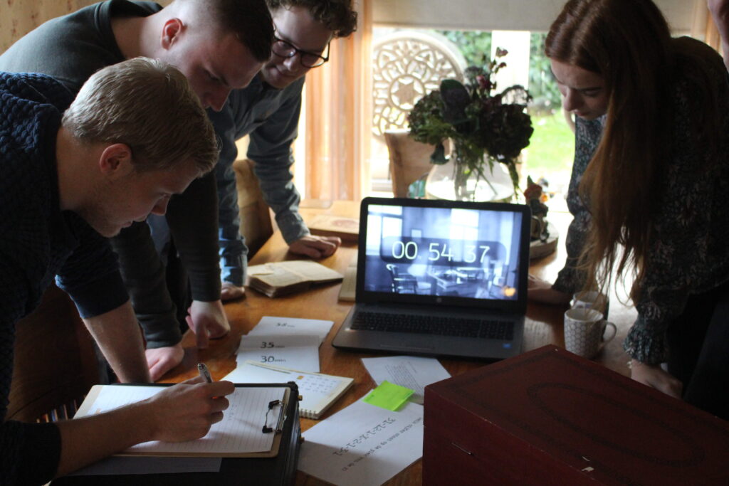 escape room spel thuis
